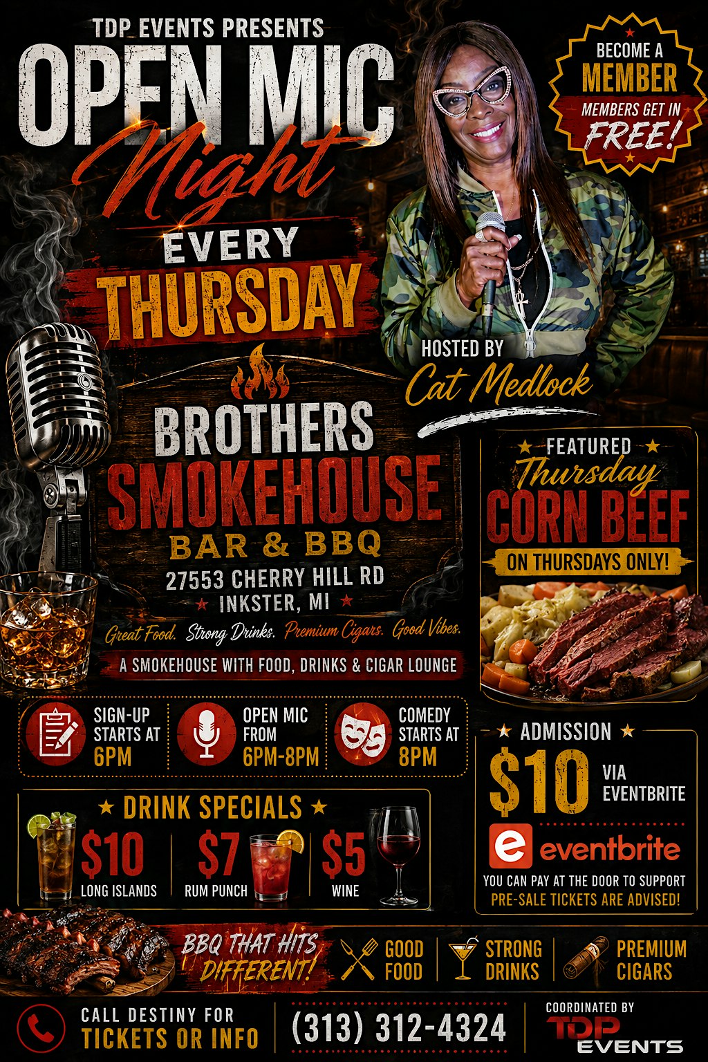 OPEN MIC COMEDY NIGHT