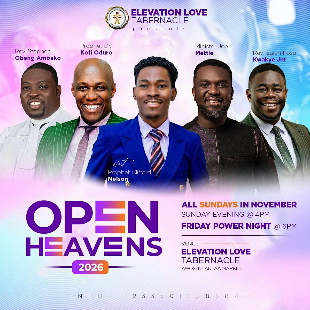OPEN HEAVENS 2026