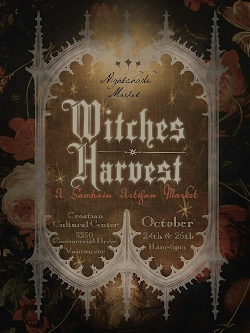Nightshade Market : Witches Harvest A Samhain Artisan Market