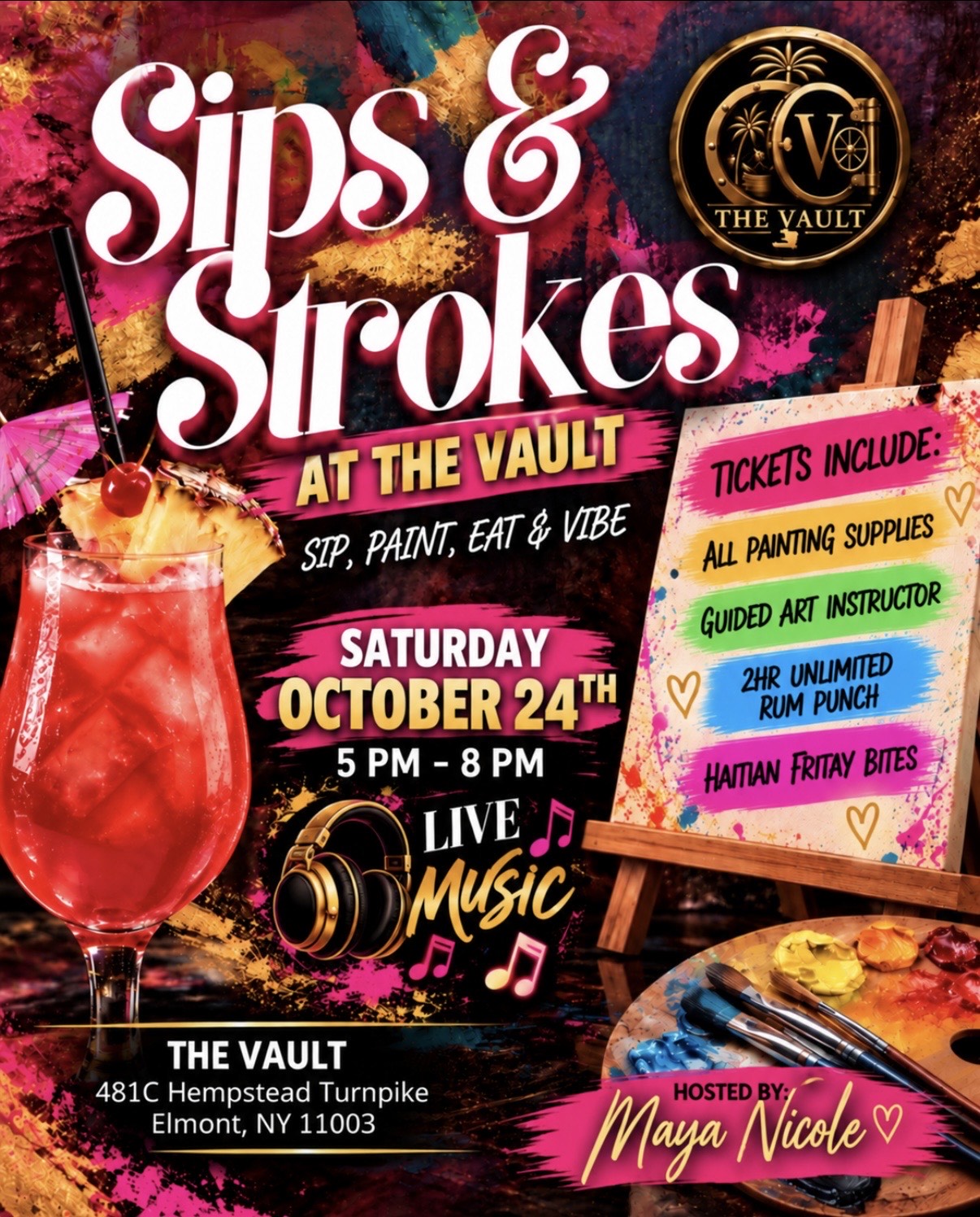 Sips & Strokes