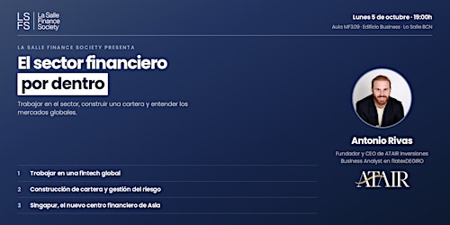 El sector financiero por dentro: carrera, cartera y mercados globales