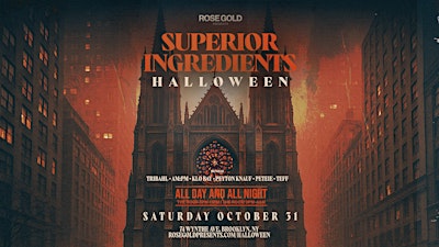 Superior Ingredients Halloween: The Roof & The Room — Oct 31