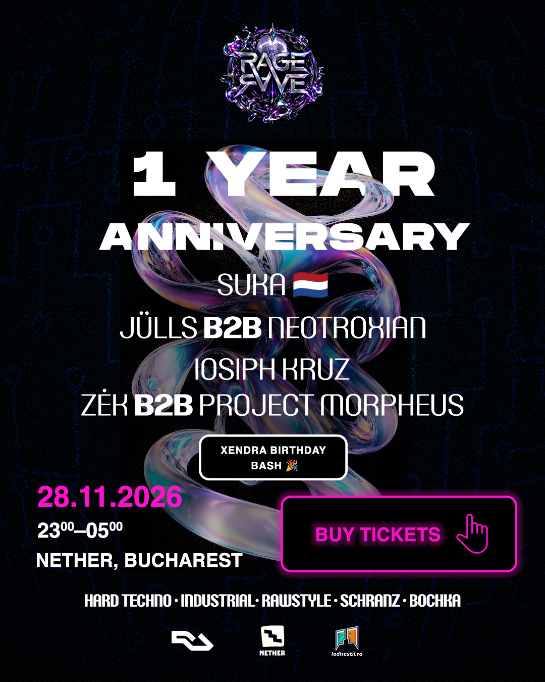 Rage Rave 1 Year Anniversary