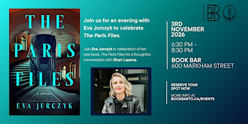 The Paris Files: Eva Jurczyk in Conversation with Shari Lapena