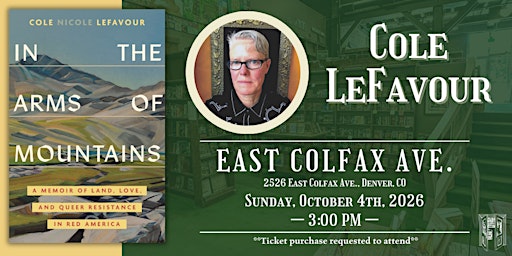 Cole Nicole LeFavour at Tattered Cover Colfax
