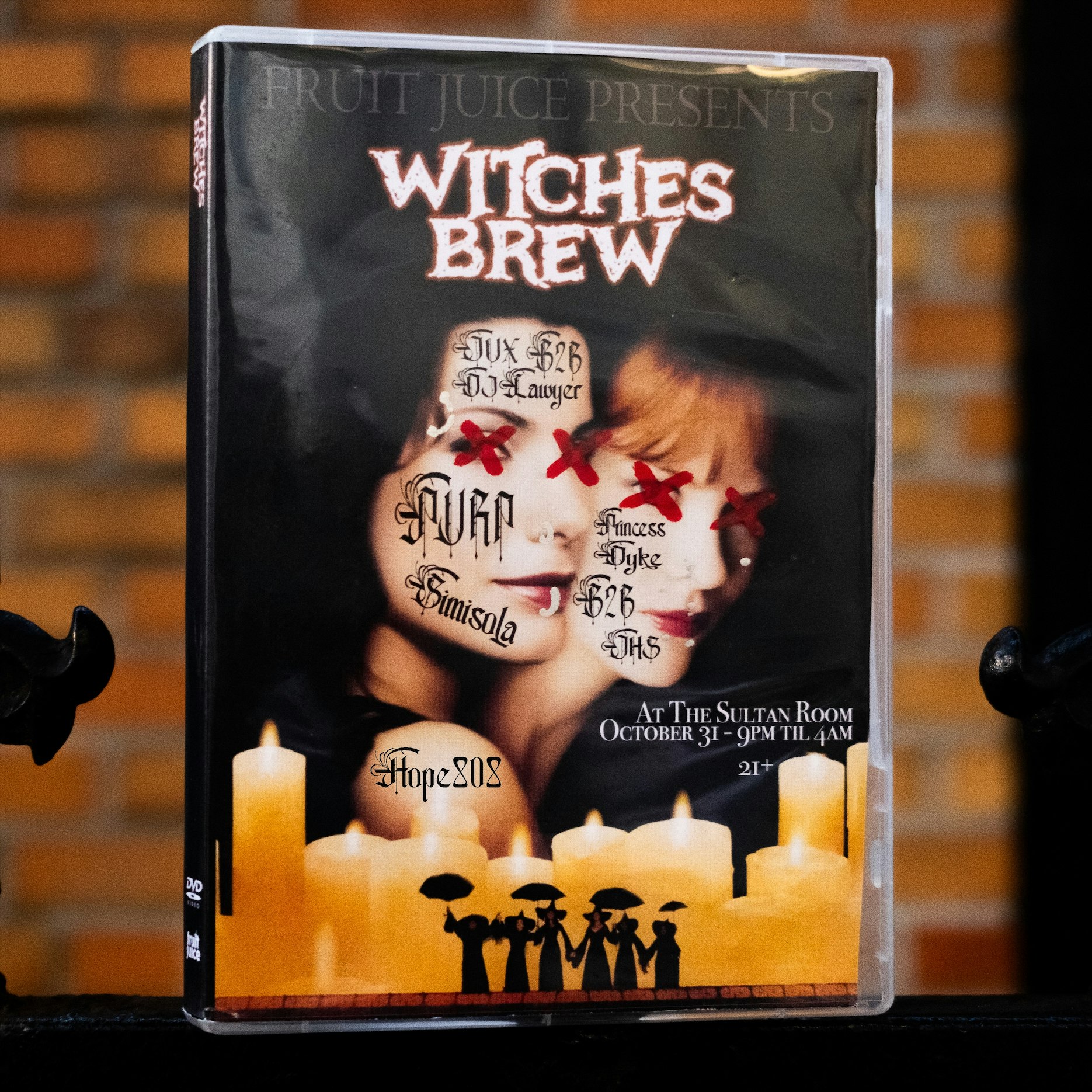 Fruit Juice: Witches Brew Djs: Princess Dyke B2B JHS, DJ Lawyer, More TBA