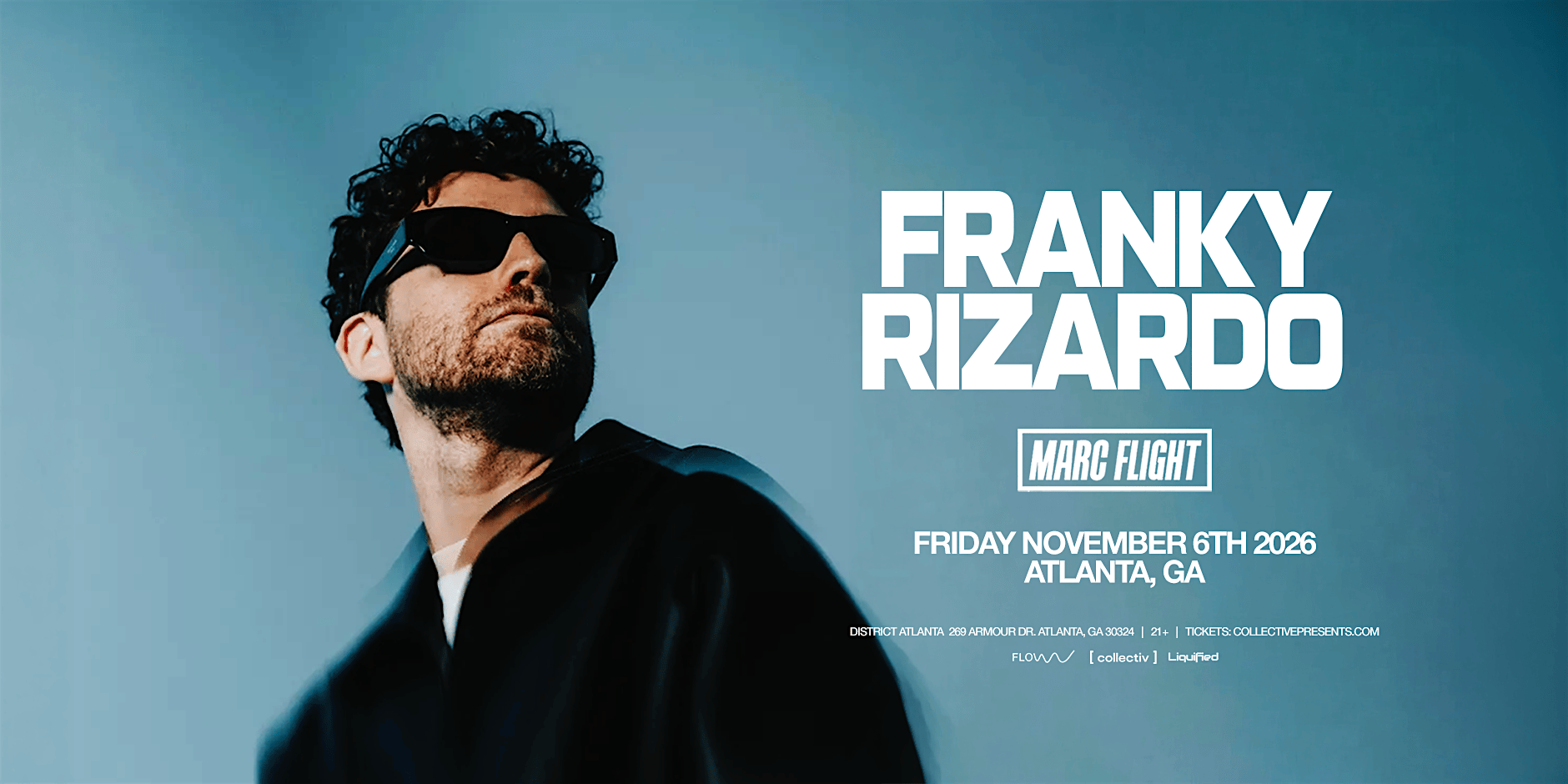 FRANKY RIZARDO | Friday November 6th 2026 | District Atlanta