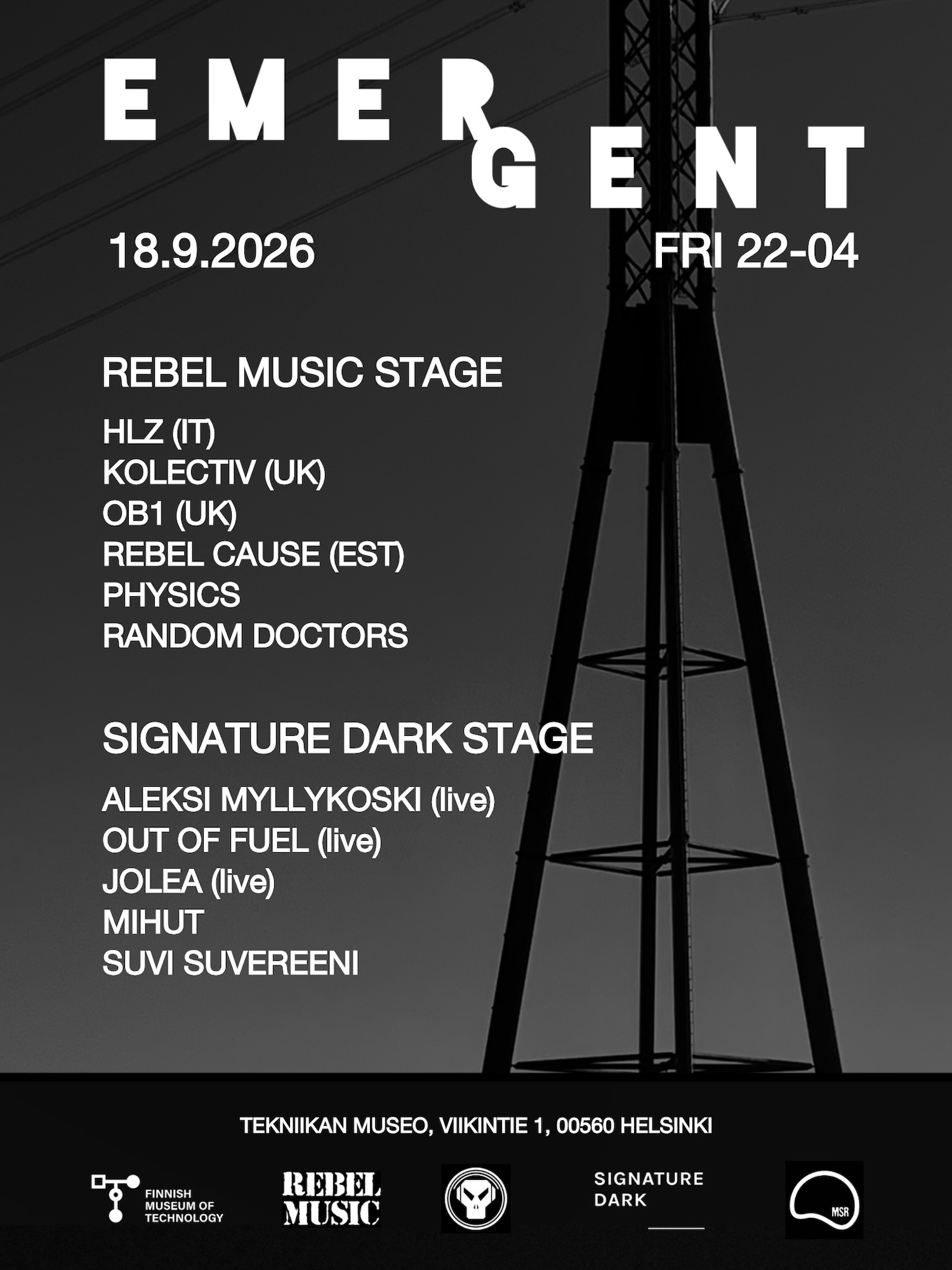 EMERGENT Drum & Bass presents Rebel Music
