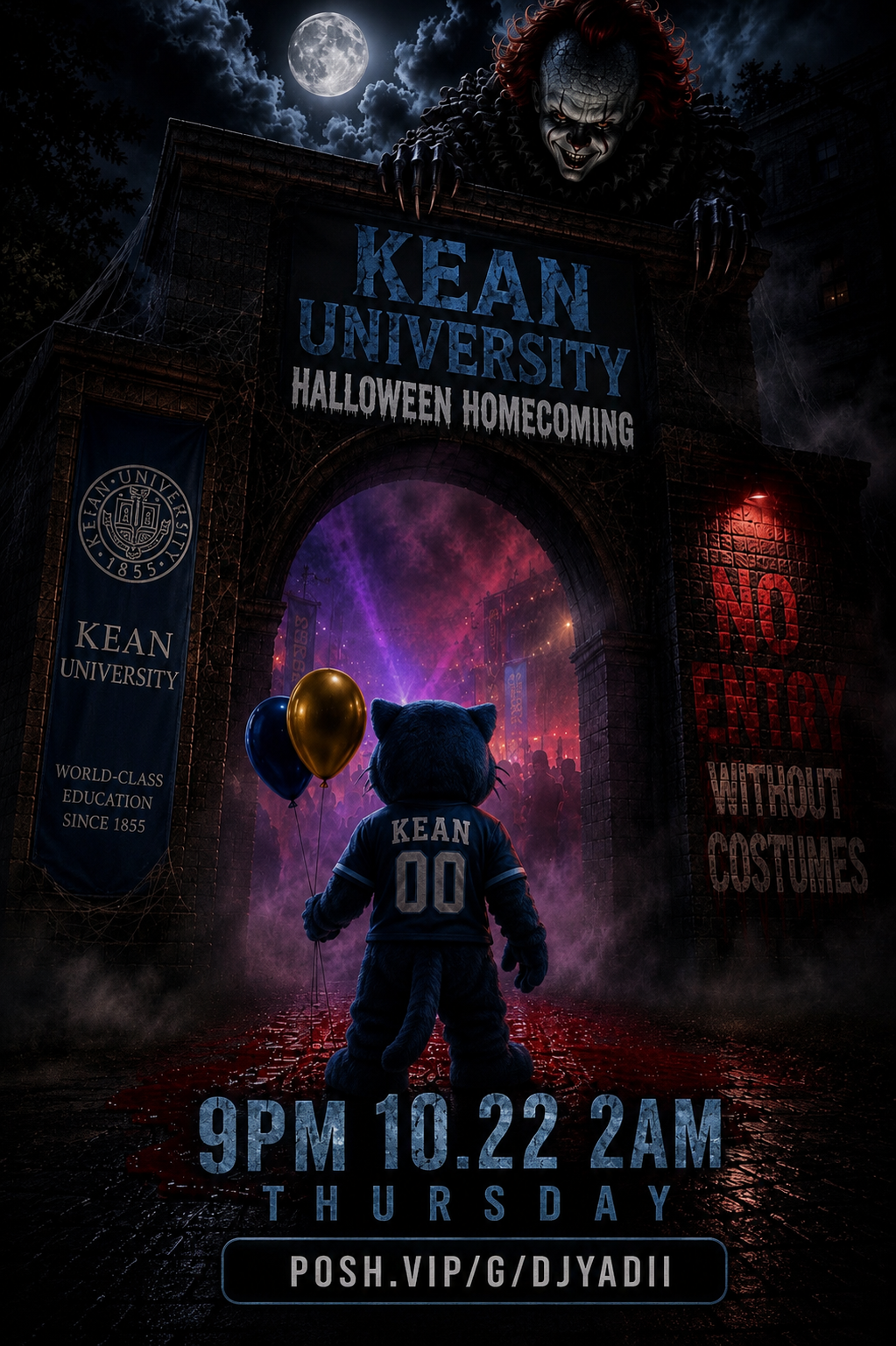 KEAN UNIVERSITY HALLOWEEN HOMECOMING
