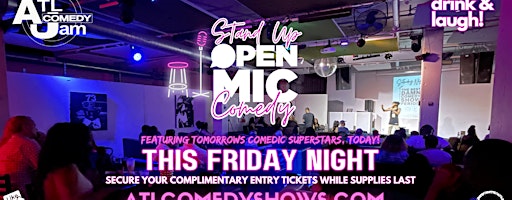 Open Mic Comedy this Friday @ Westside Cultural Arts Center