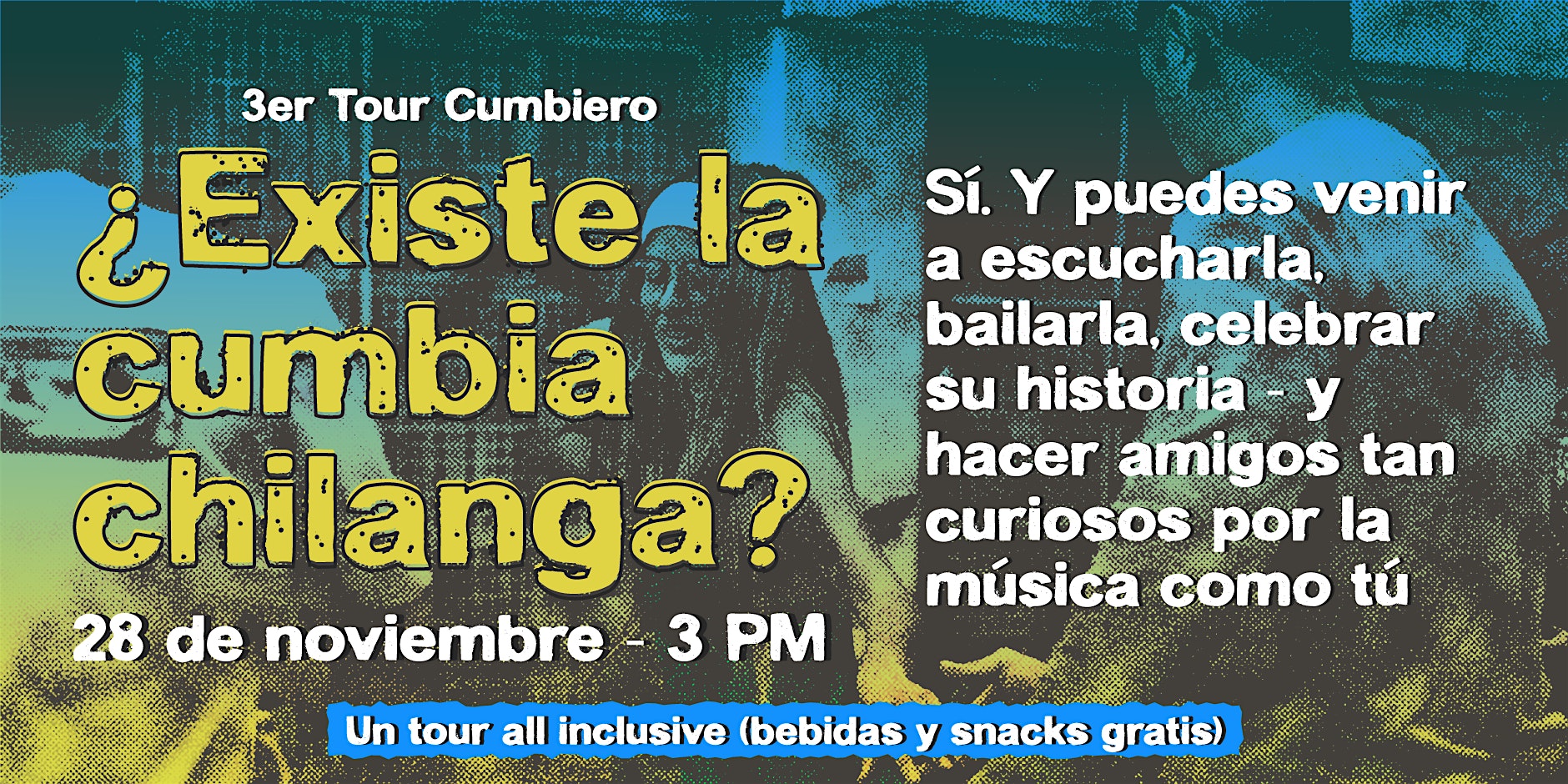 Tour y Jam Cumbiero – Edición Noviembre 2026