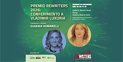 PREMIO REWRITERS 2026