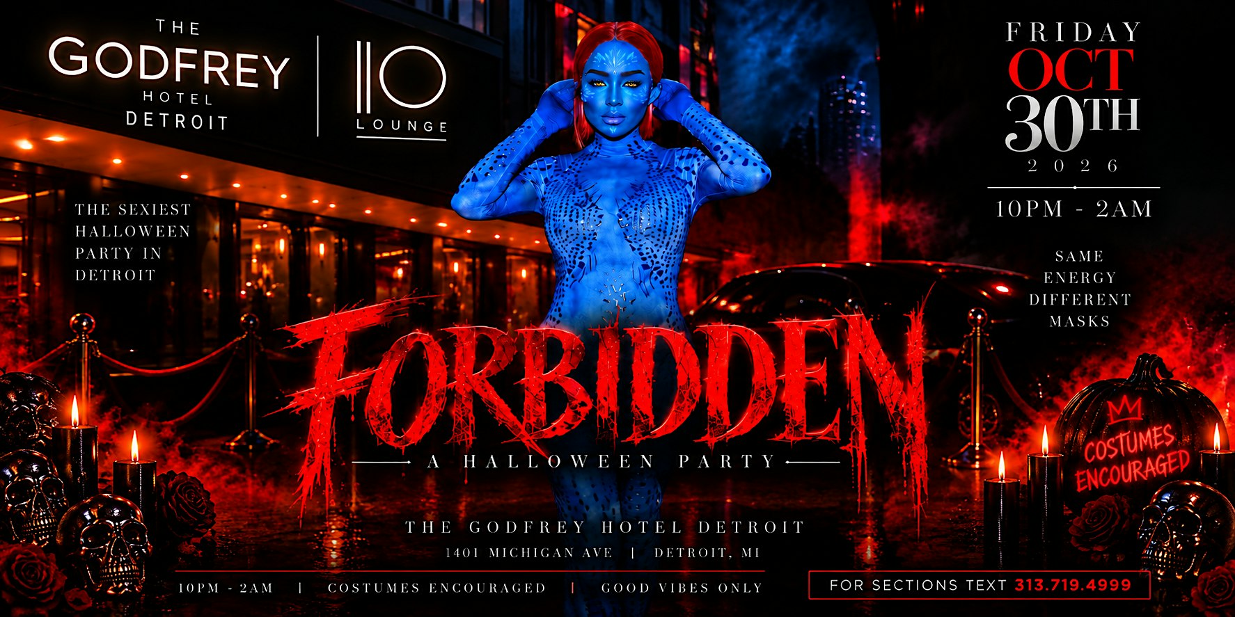 Forbidden: Halloween Eve at The Godfrey