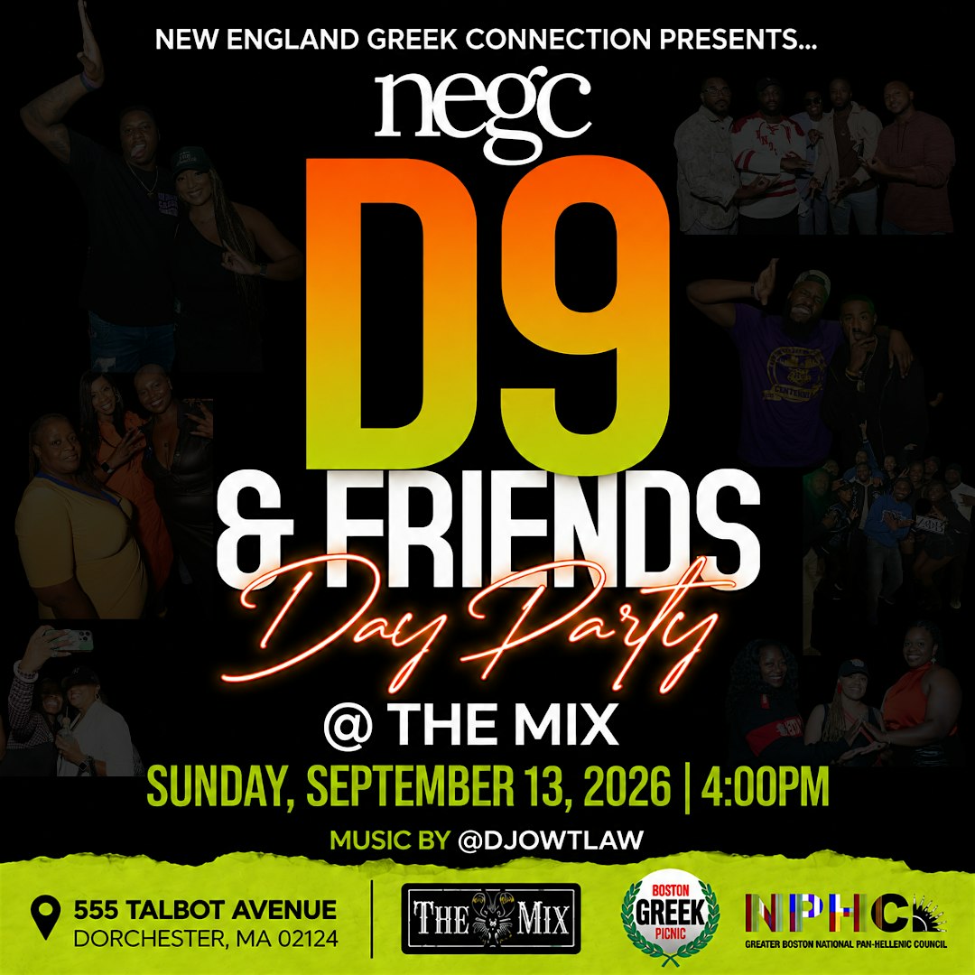 3rd Annual D9 & Friends Day Party @ The Mix