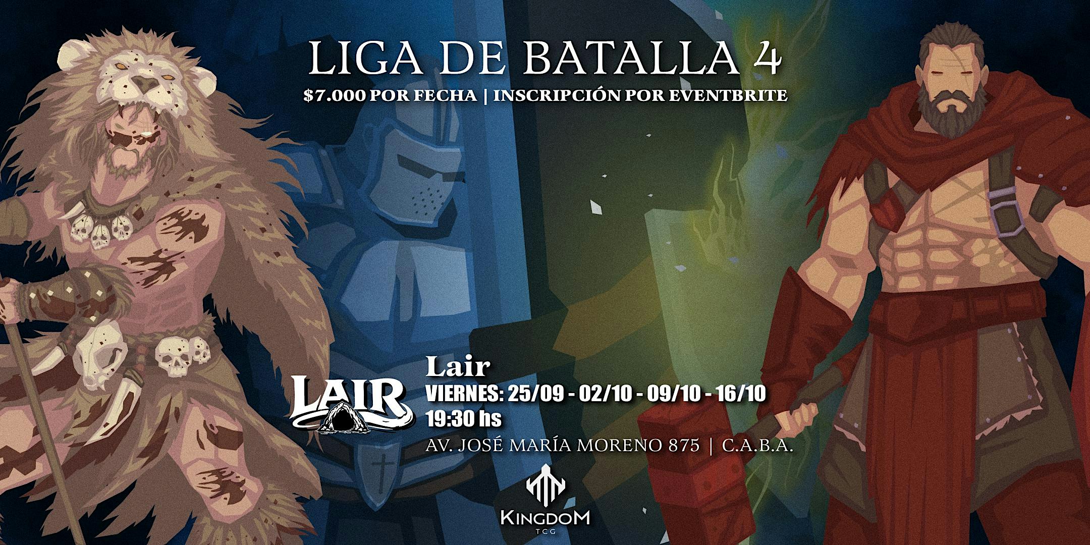 Liga de Batalla 4 - Lair Octubre 2026 | Kingdom TCG™