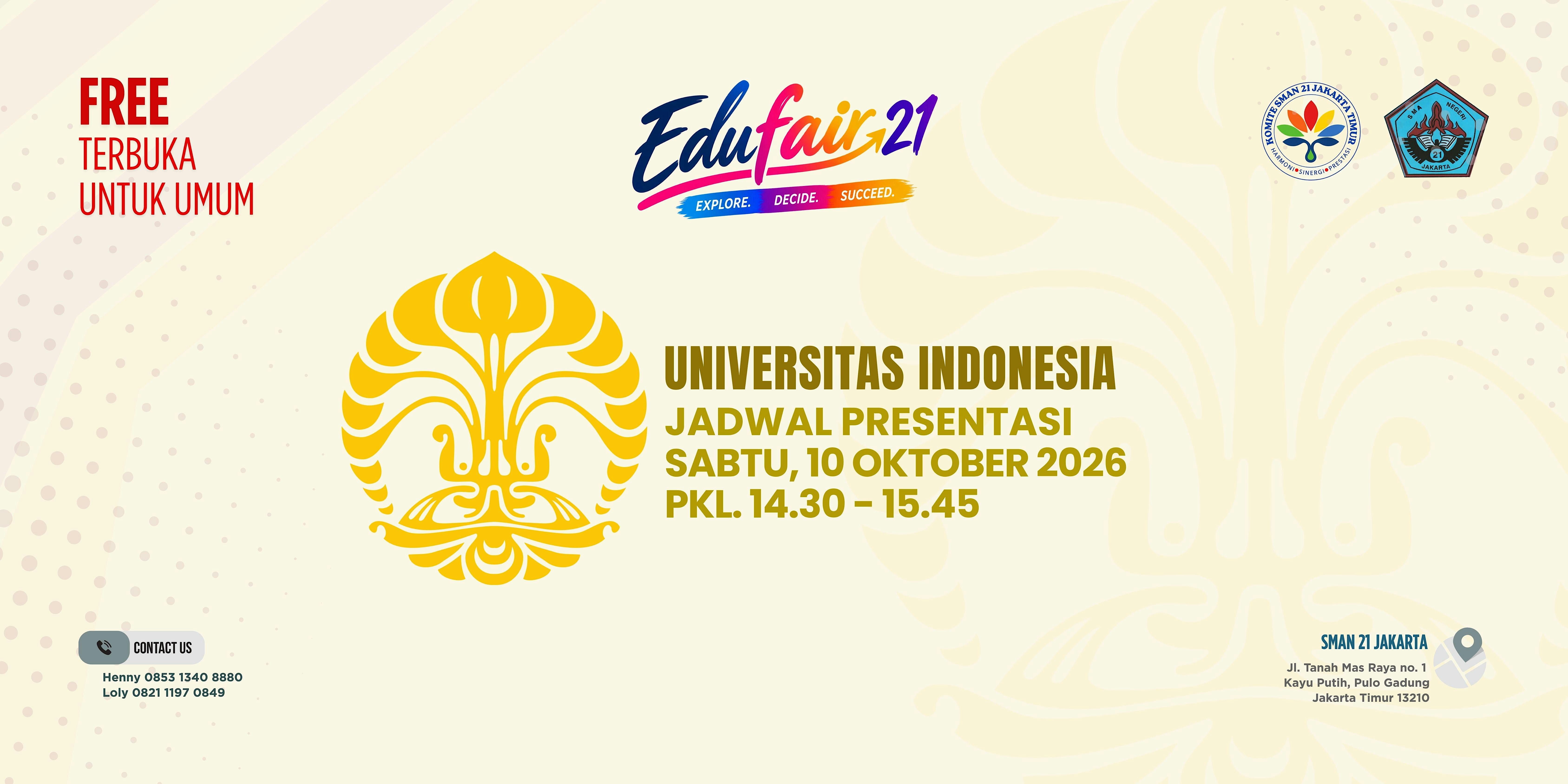 [STAN] SESI PRESENTASI: POLITEKNIK KEUANGAN NEGARA STAN di AULA LT. 2
