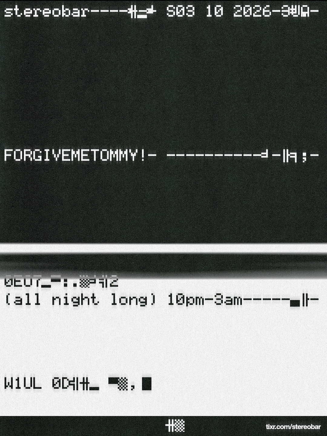 Forgivemetommy! (All Night Long)