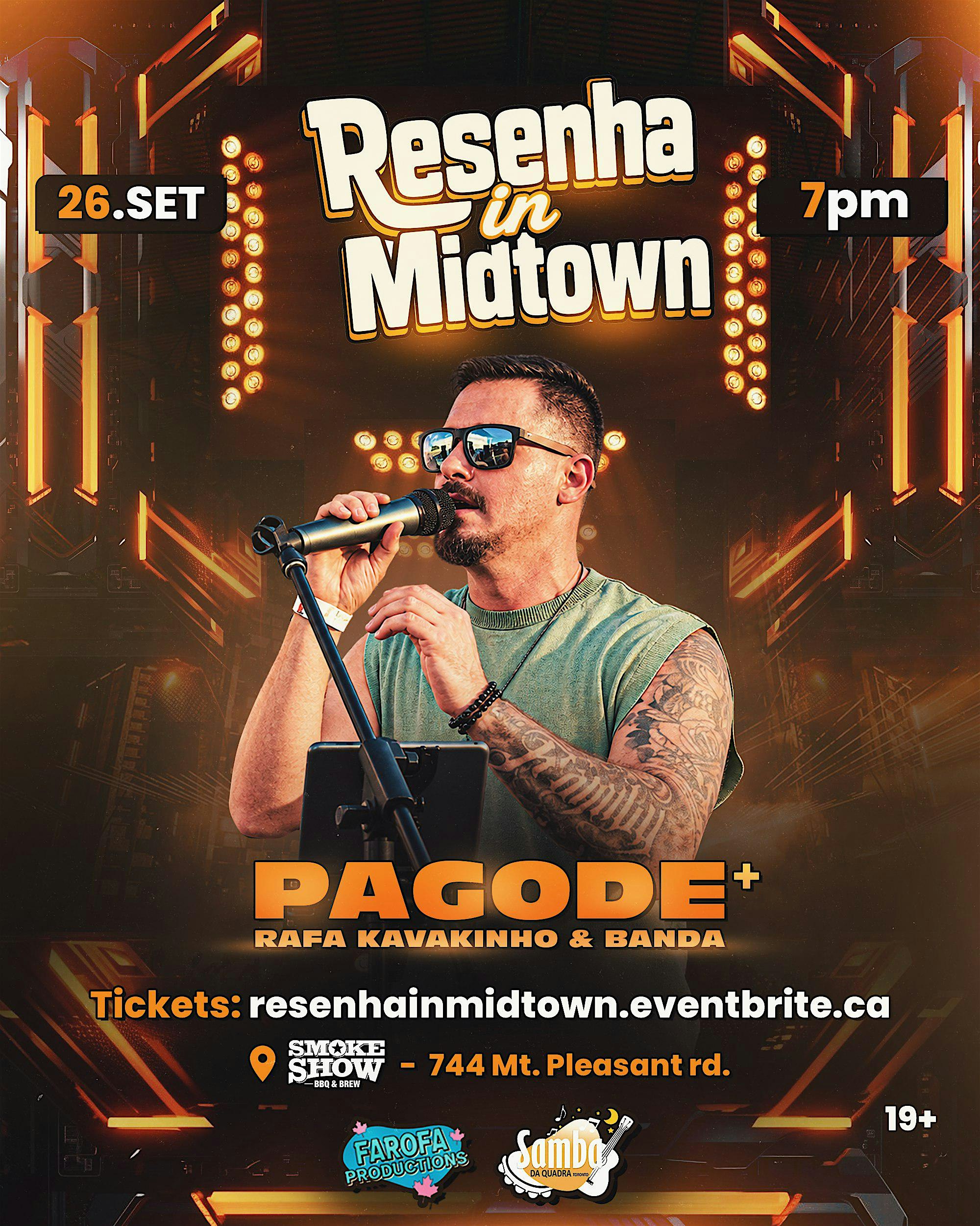 RESENHA in MIDTOWN - Noite de Pagode & +