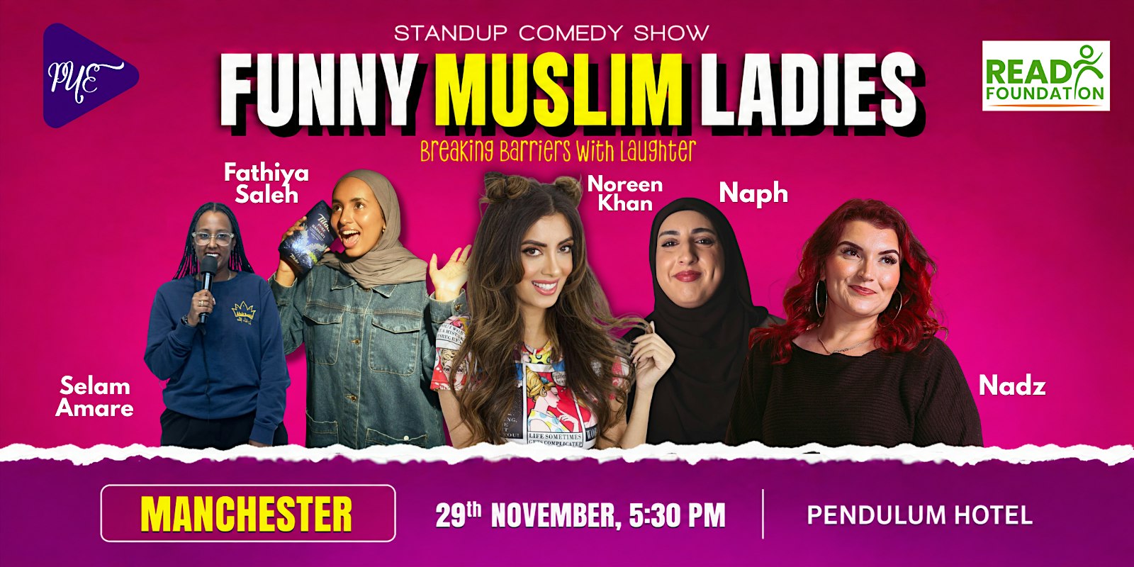 Funny Muslim Ladies Standup Comedy Show Manchester