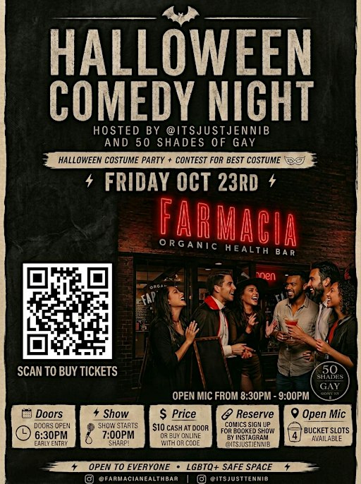 50 Shades of Gay Comedy Night