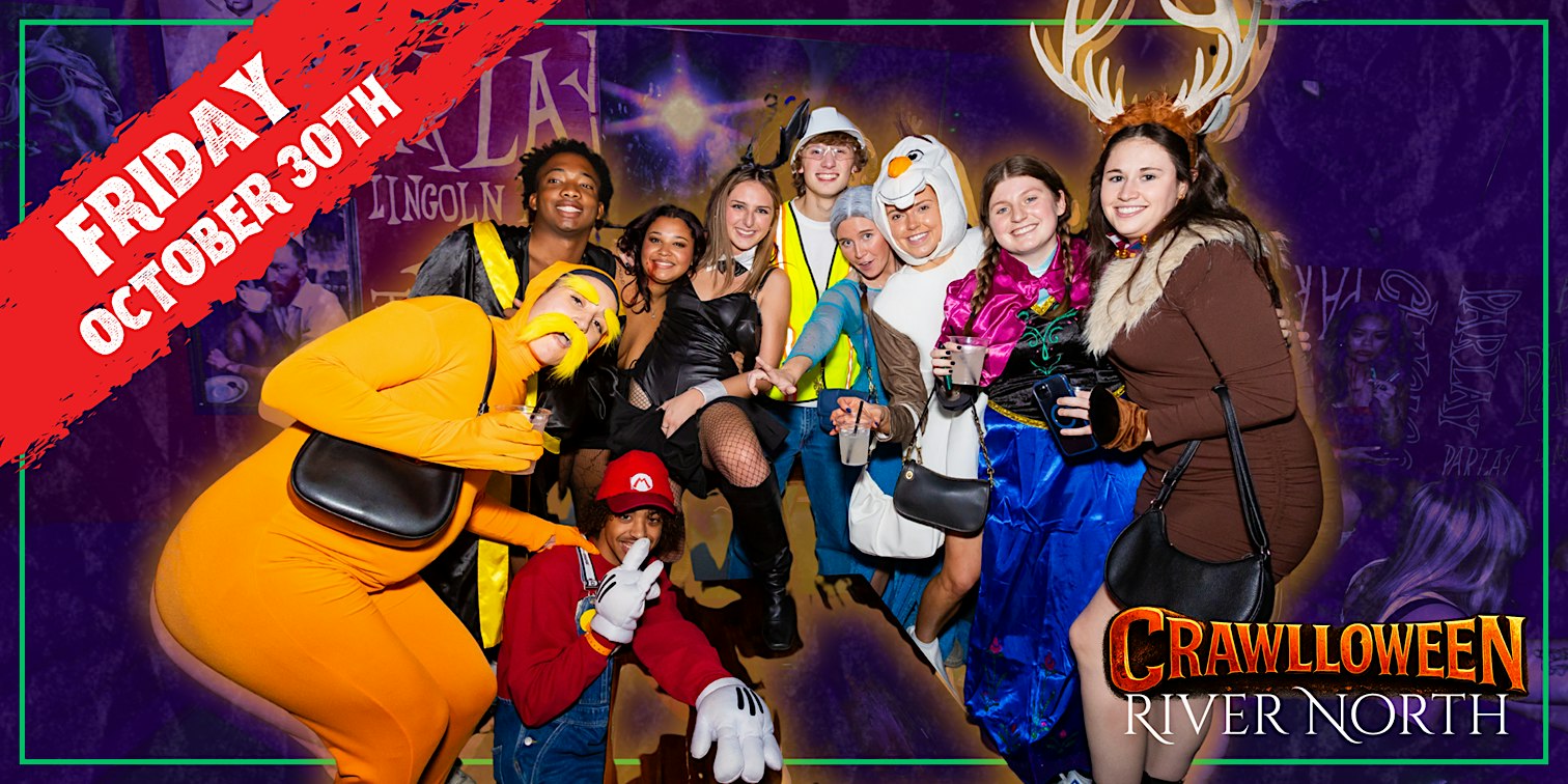 River North Halloween Bar Crawl on Friday 10/30 by Crawlloween