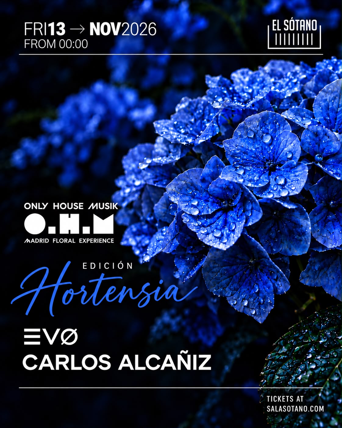 ONLY HOUSE MUSIK: EVØ, Carlos Alcañiz, EVØ B2B Carlos Alcañiz
