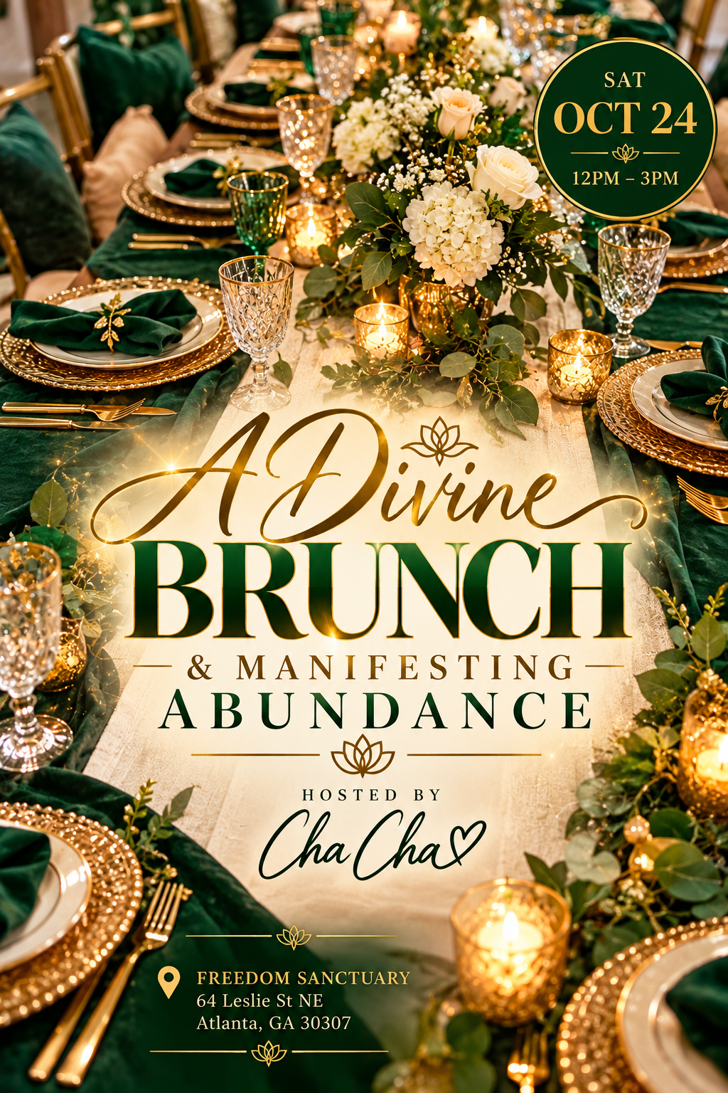 A Divine Brunch & Manifesting Abundance