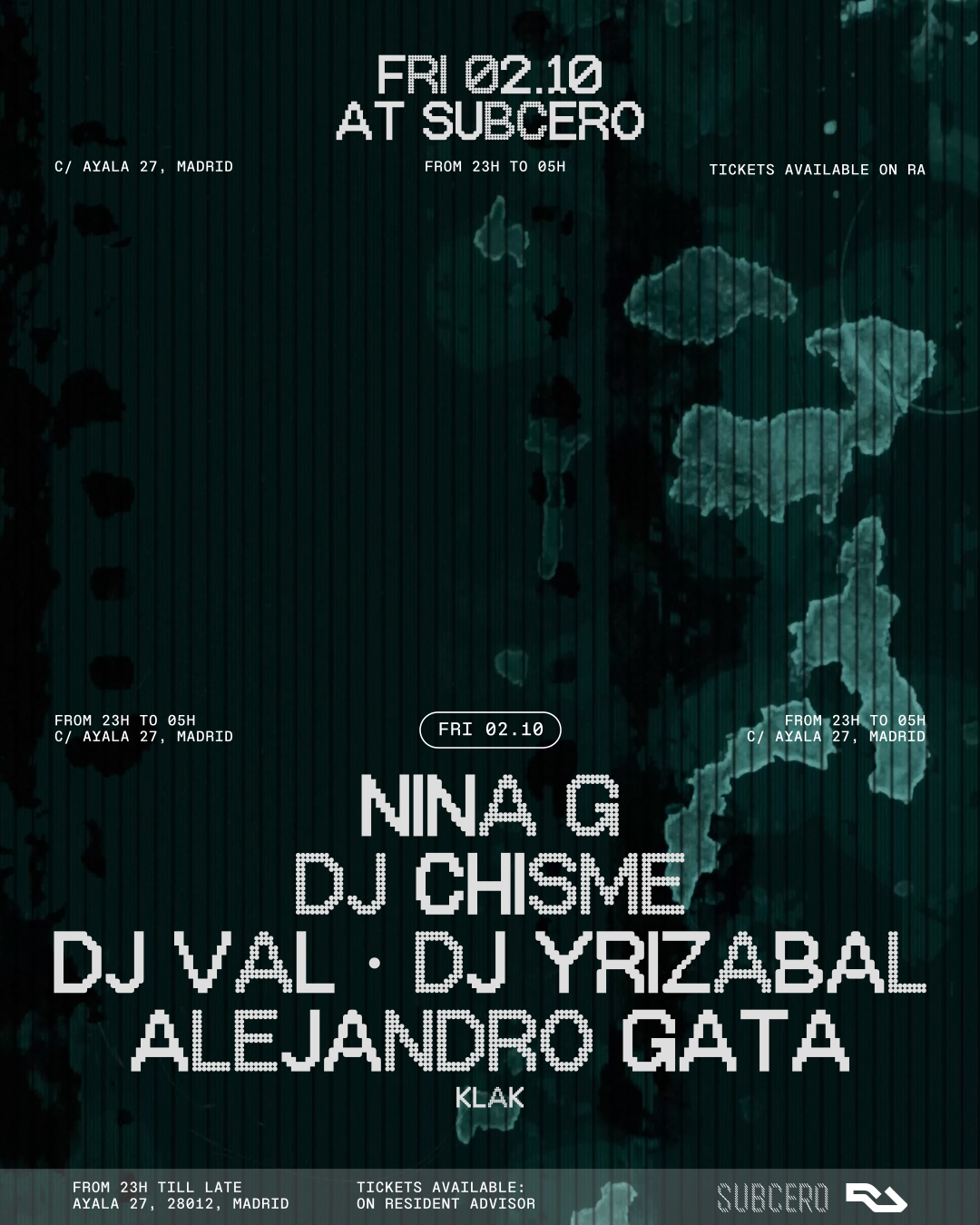 SUBCERO CLUB x KLAK