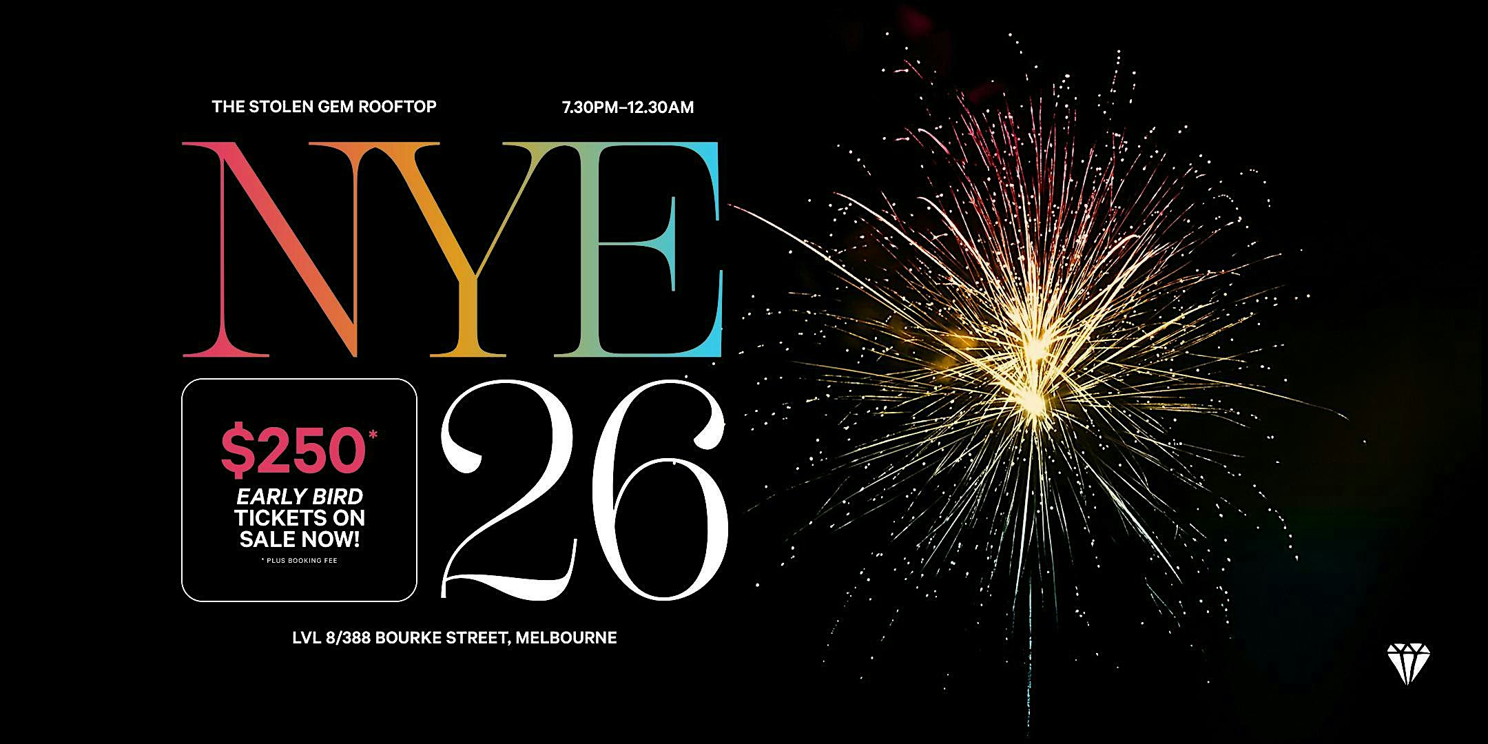 New Year's Eve @ The Stolen Gem Rooftop Bar