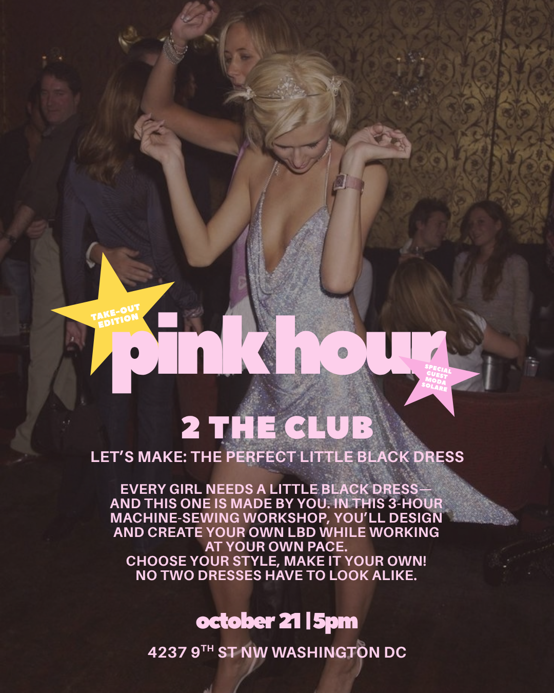 Pink Hour: 2 The Club : LBD 🖤💎🪡