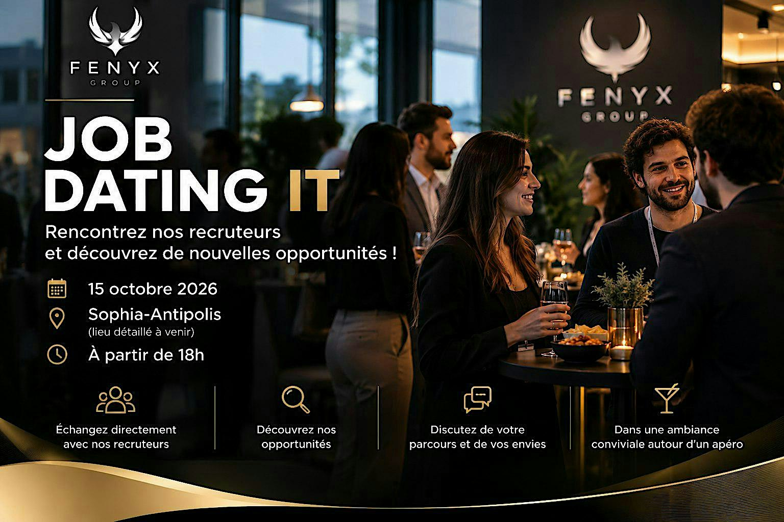 IT Job Dating – Opportunités & Rencontres