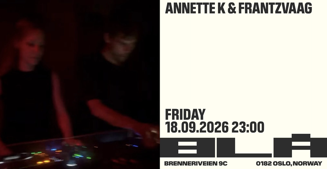 Annette K & Frantzvaag / BLÅ