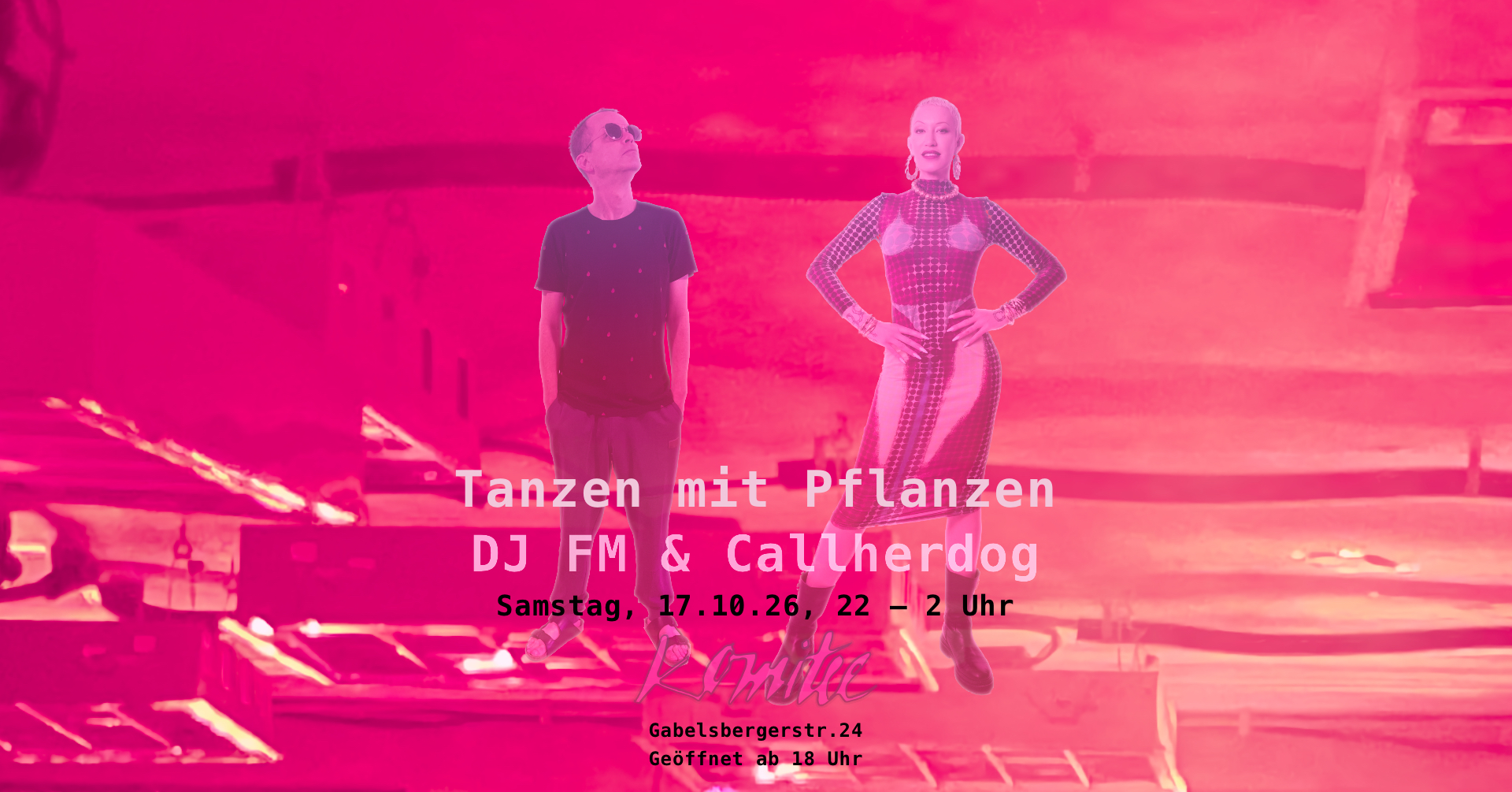Tanzen mit Pflanzen: Callherdog & DJ FM im Komitee