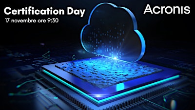 Corso di formazione per la certificazione Acronis