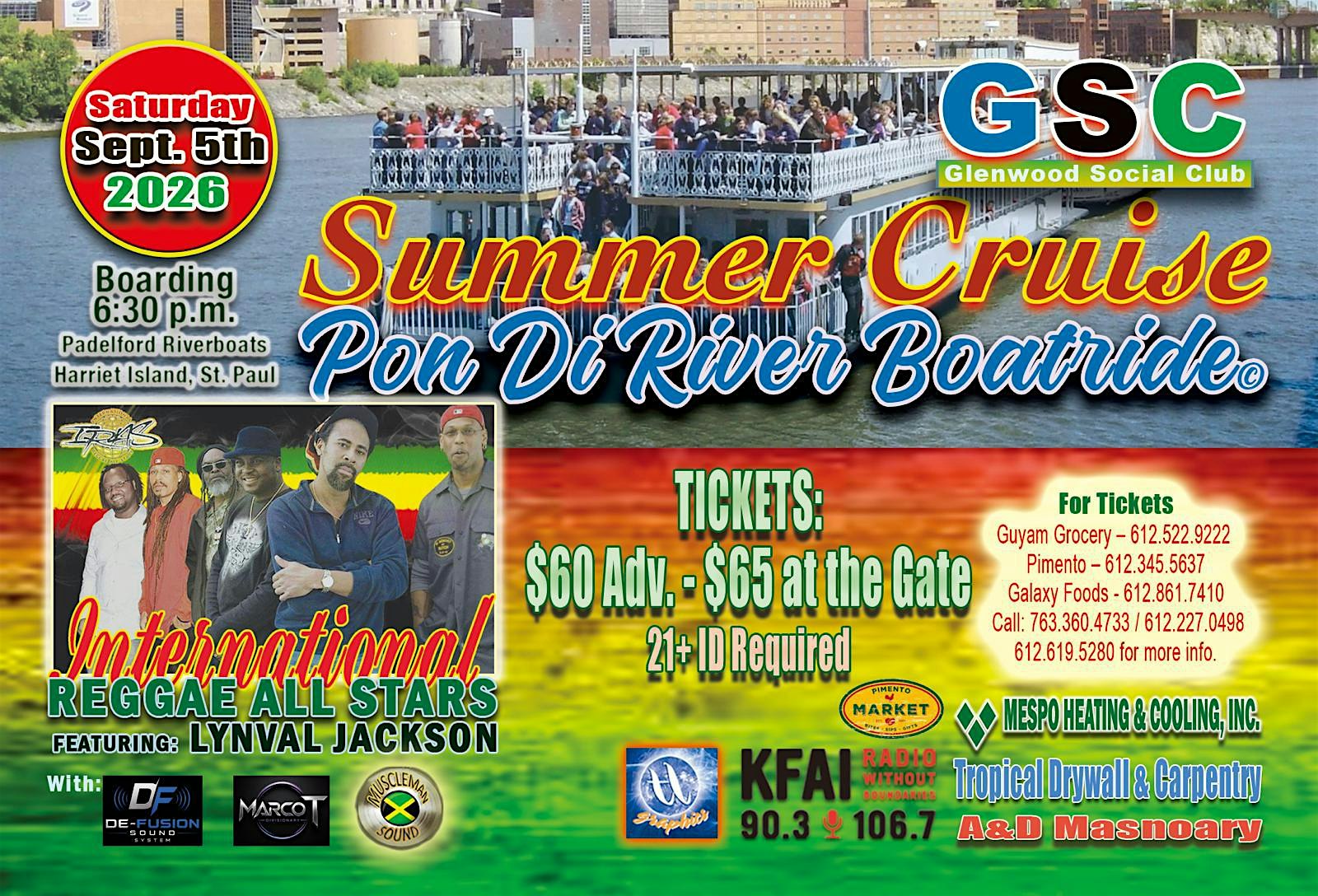 Summer Cruise - Pon Di River Boatride