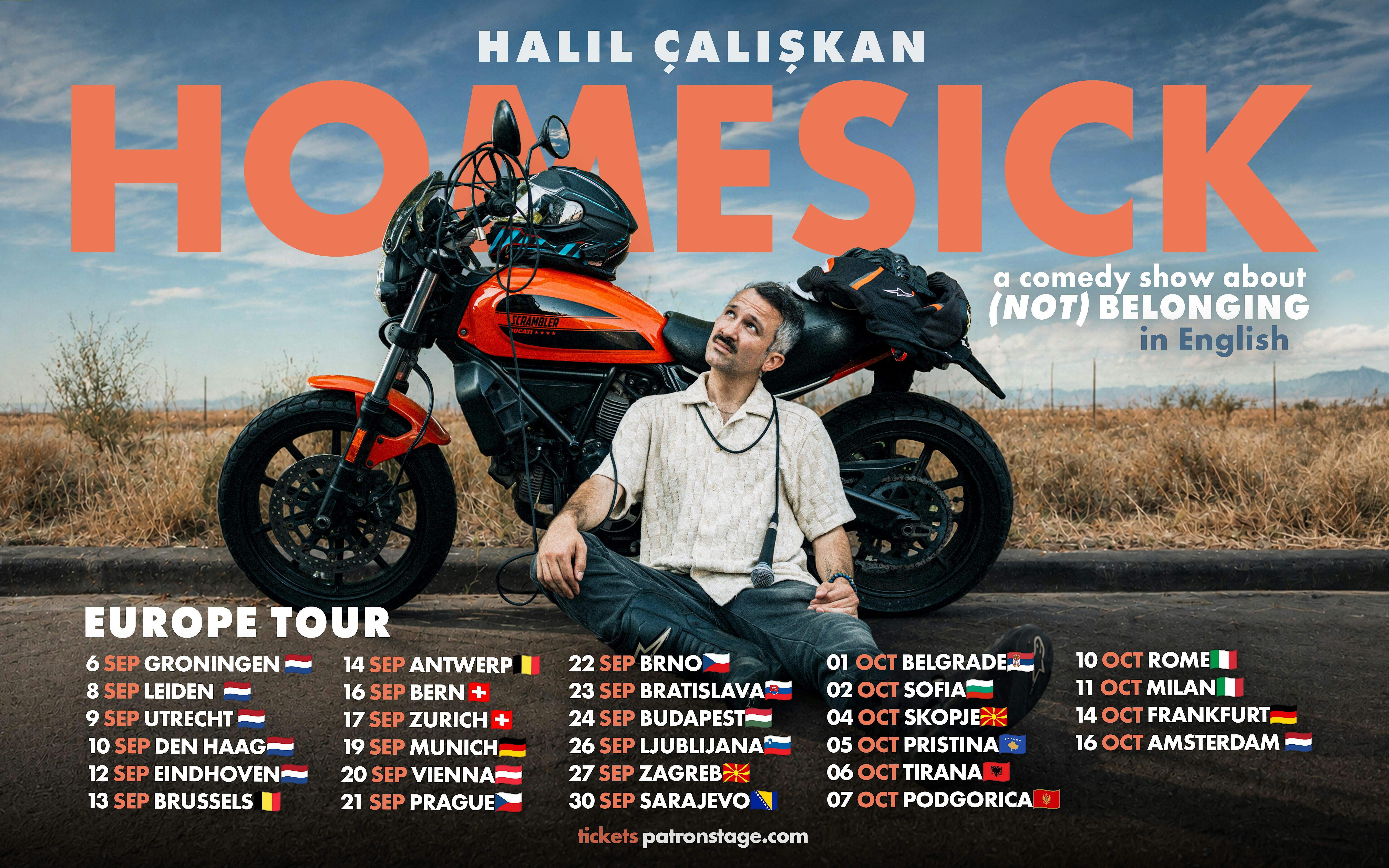English Stand-Up Comedy – Homesick – Halil Caliskan