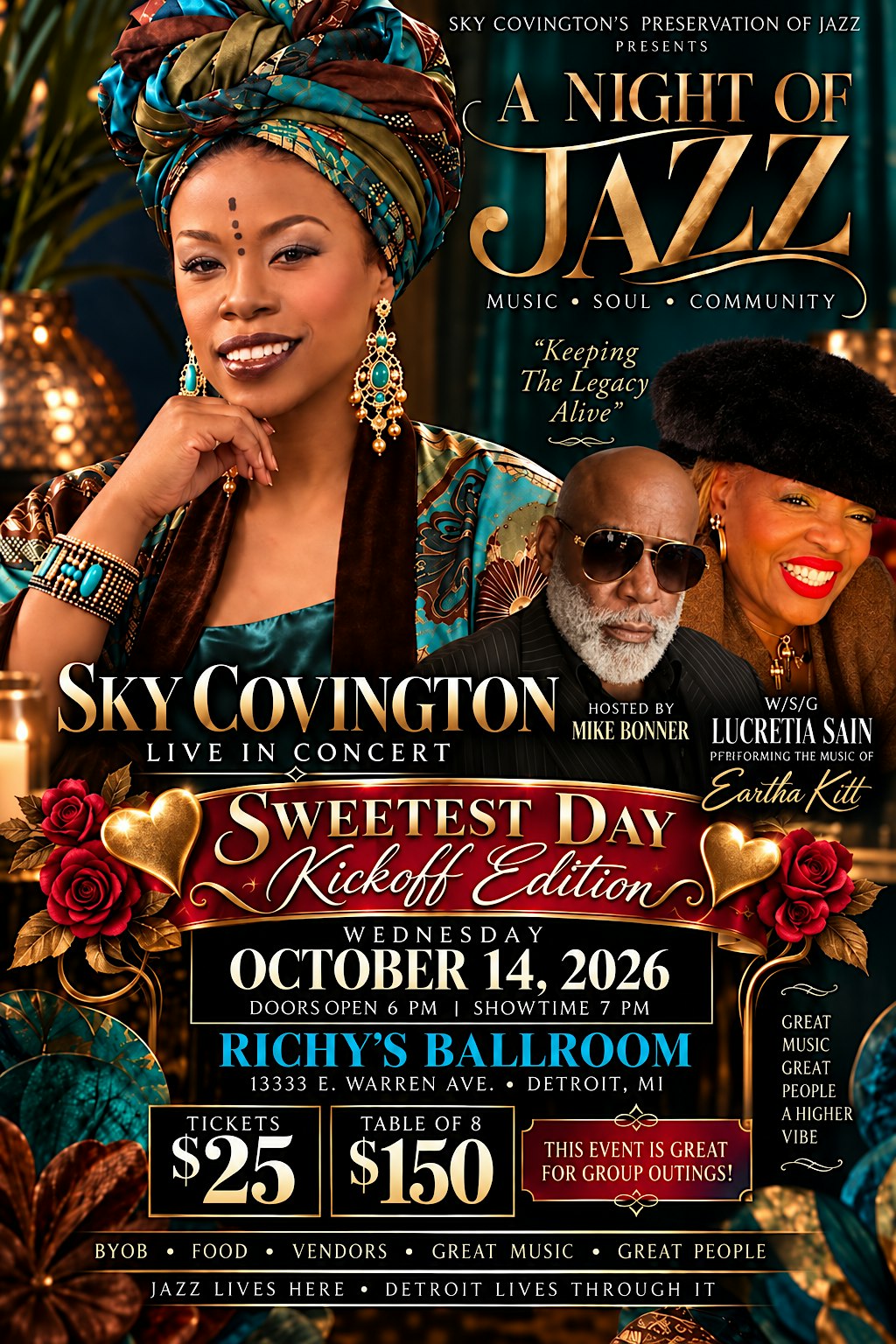 Sky Covington in Concert Hosted by Mike Bonner