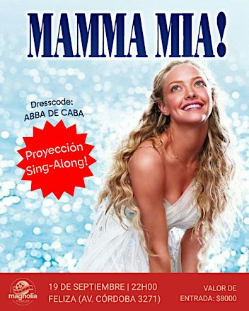 Magnolia Cineclub presenta: Mamma Mia!