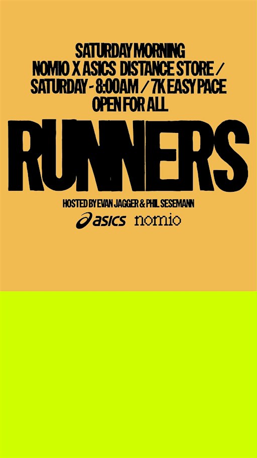 NOMIO X ASICS DISTANCE STORE: EASY RUN