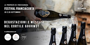 Degustazioni e mescita nel cortile gourmet | Festival Franciacorta 2026