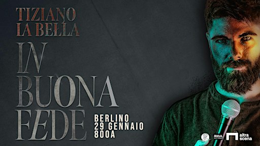 Tiiziano La Bella - In Buona Fede