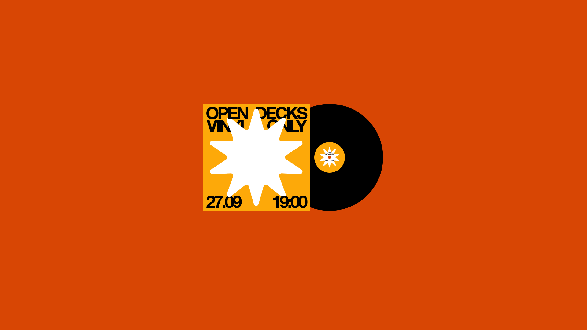 Vinyl Open Decks