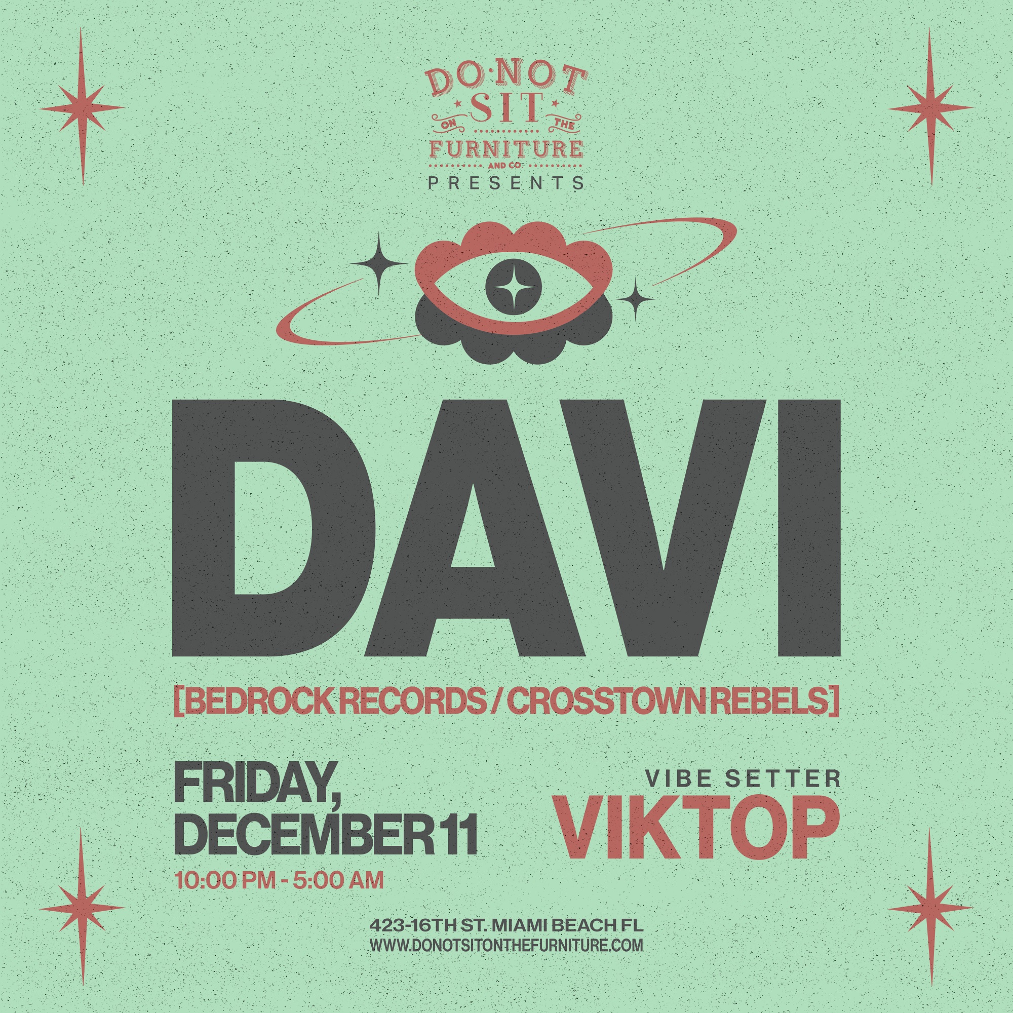 DAVI [Bedrock Records/Crosstown Rebels]