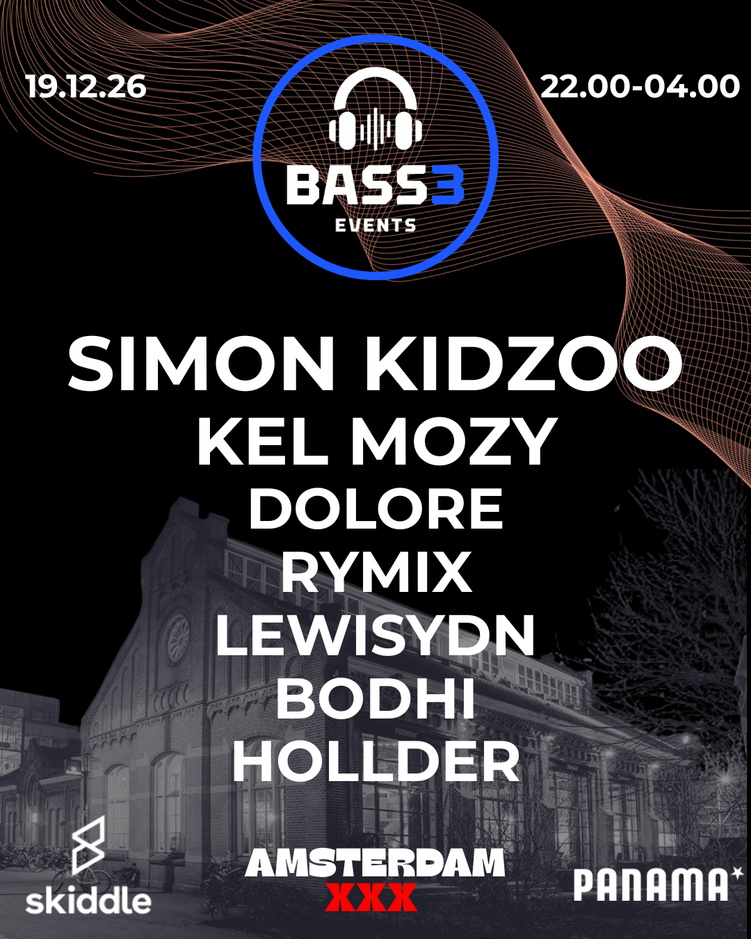 BASS3 x Panama AMSTERDAM