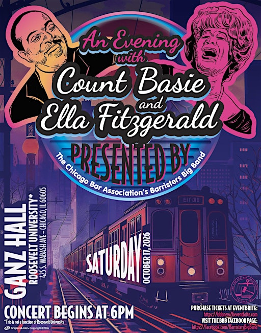 The Barristers Big Band: "An Evening with Count Basie & Ella Fitzgerald"