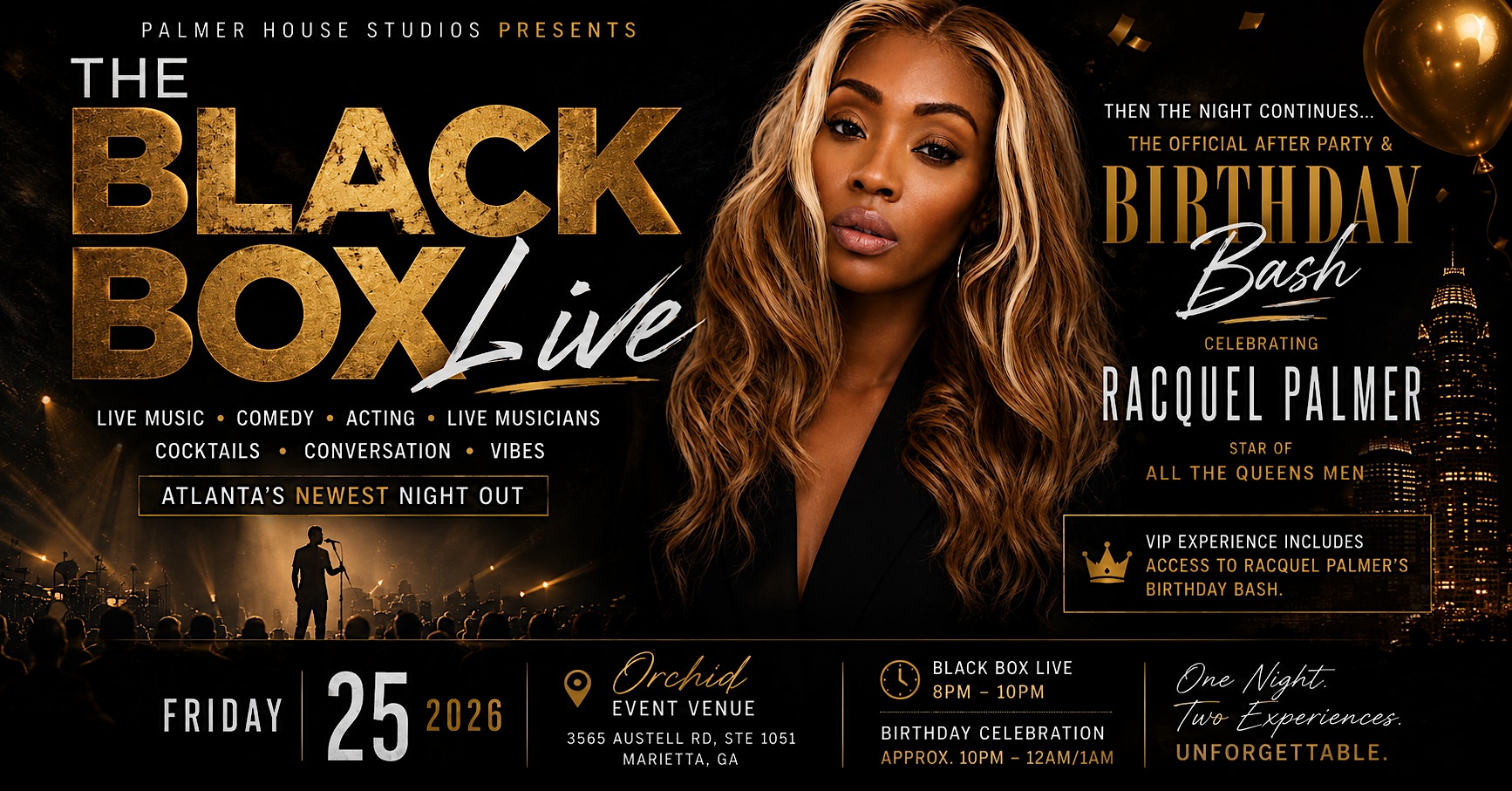 Black Box *LIVE*/ Racquel Palmer Birthday Celebration