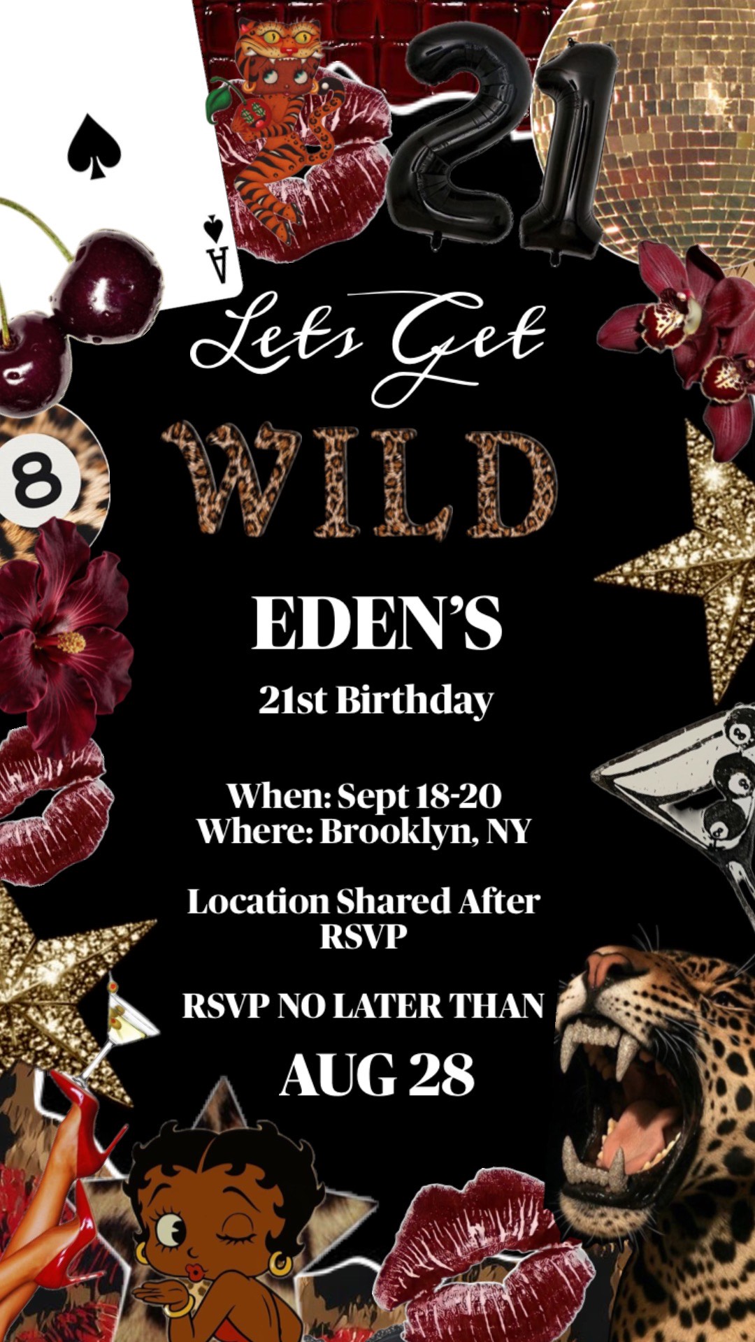 Eden’s 21st birthday