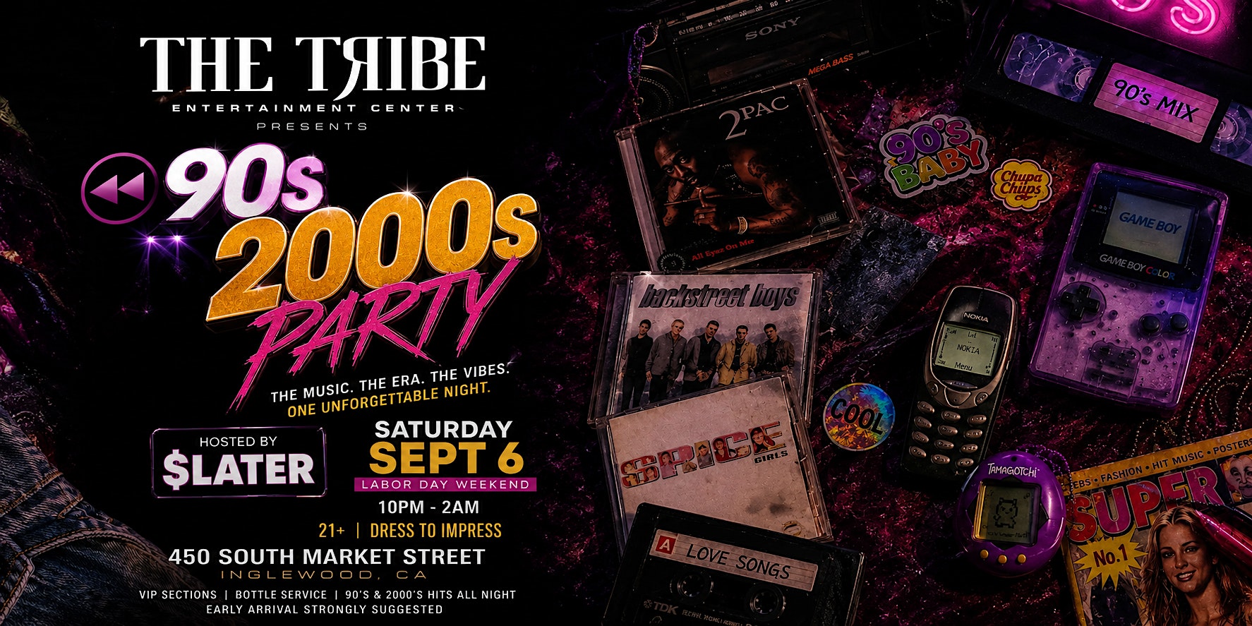 90s & 2000s Party: Labor Day Weekend