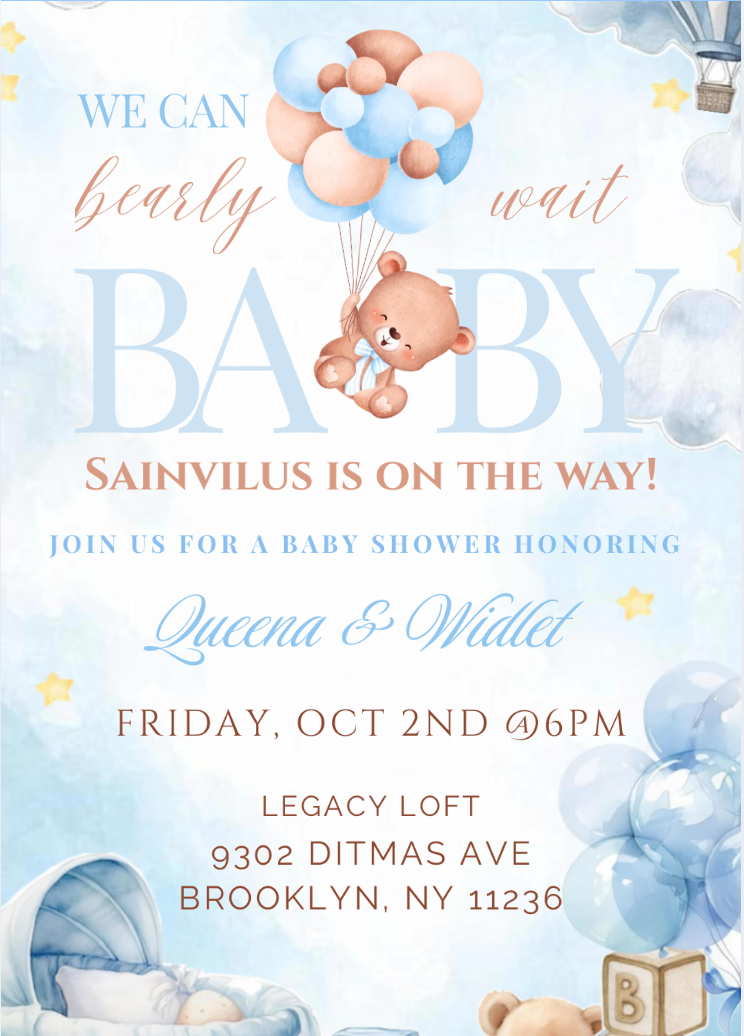 Queena & Widlet's
Baby Shower