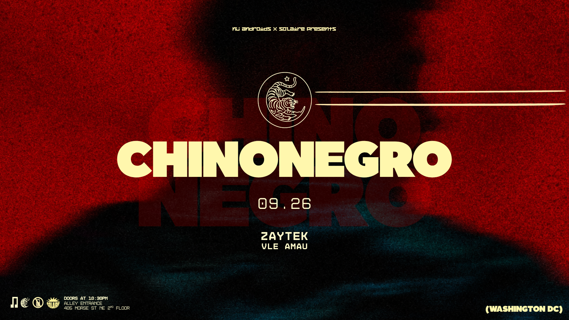 Nü Androids x Solaire present: Chinonegro